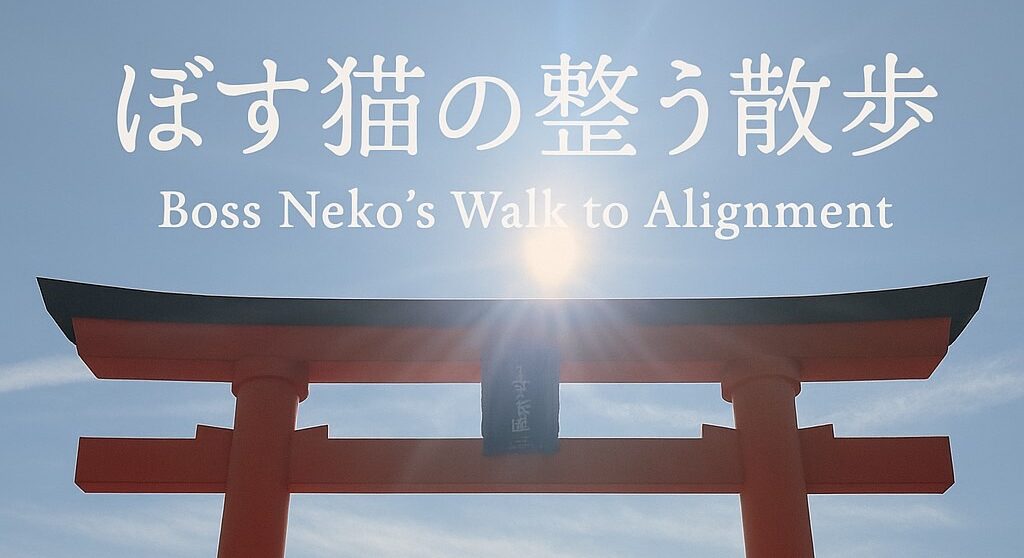 ぼす猫の整う散歩